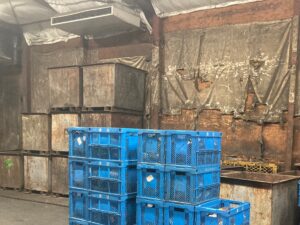 都内とある工場の防音対策工事 壁&天井 before